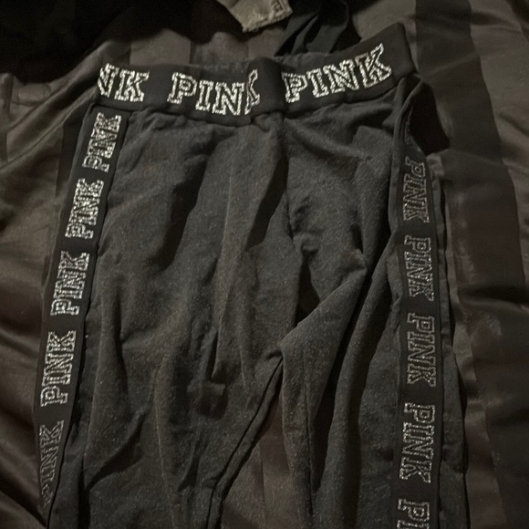PINK Victoria's Secret Pants - Black PINK Leggings